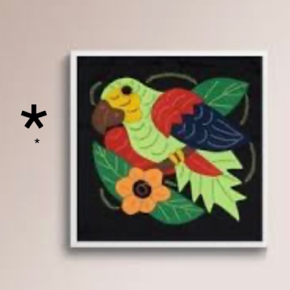 Hand Appliquéd & Embroidered Mola Style Black Cotton Button Up Men’s Shirt Sz L - Picture 9 of 9